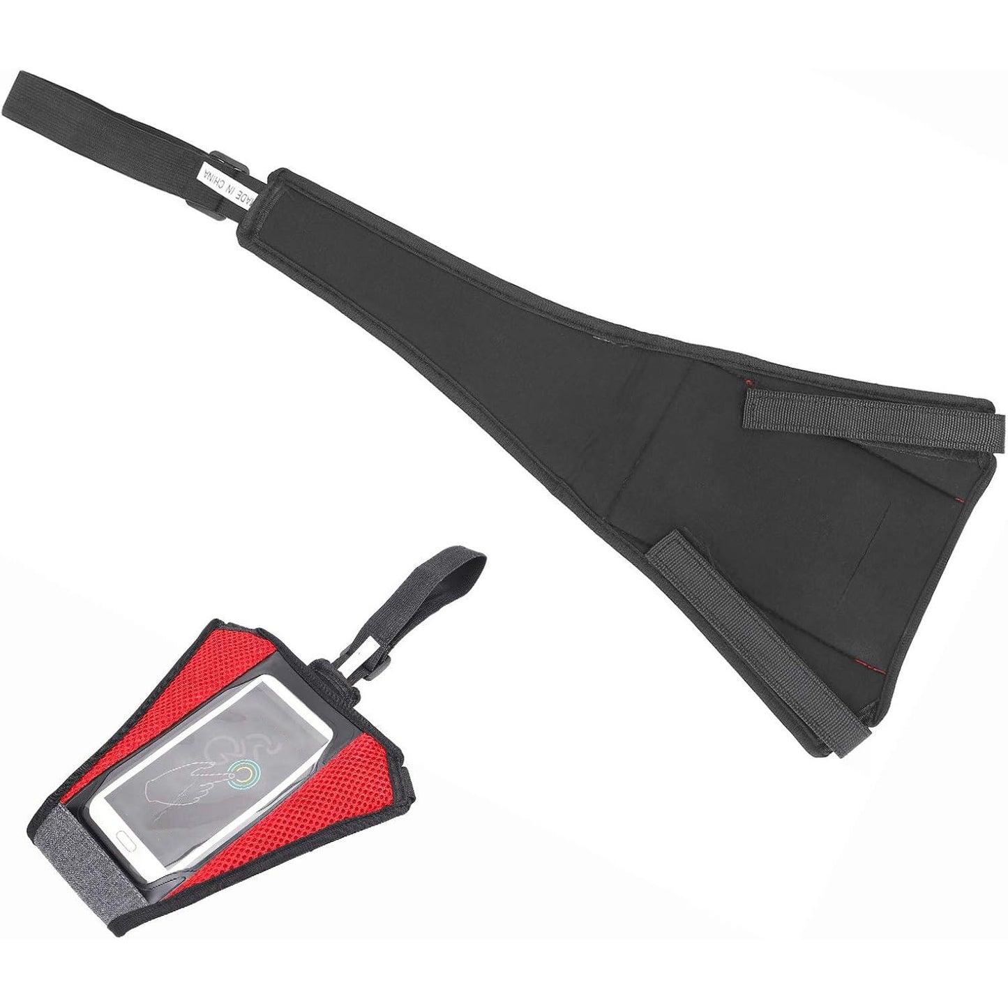 Bicycle Welding Protector, Mesh Sweat Guard with Mobile Pocket