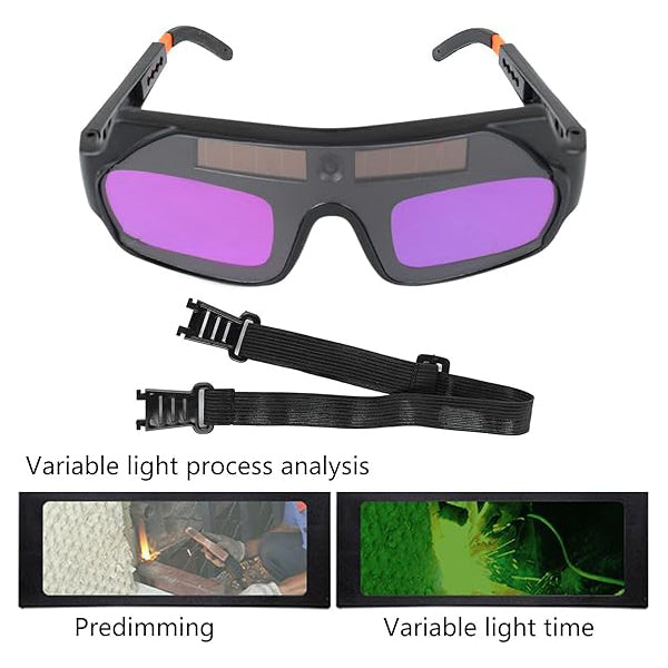 Auto-Darkening Welding Goggles | Solar-Powered Auto-Darkening Design