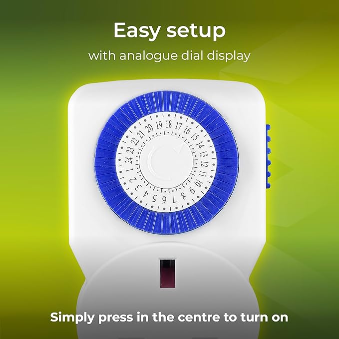 Indoor power supply TMS24-MP 24-hour mechanical segmented timer