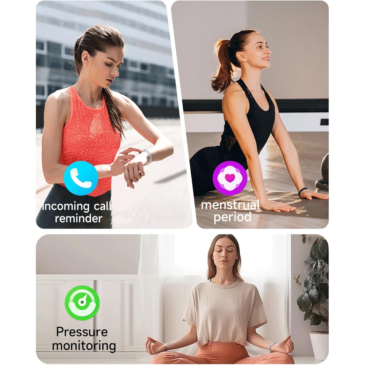 Fitness Tracker Watch – Heart Rate Monitor, Step Counting, Sports Modes, Sleep Tracking