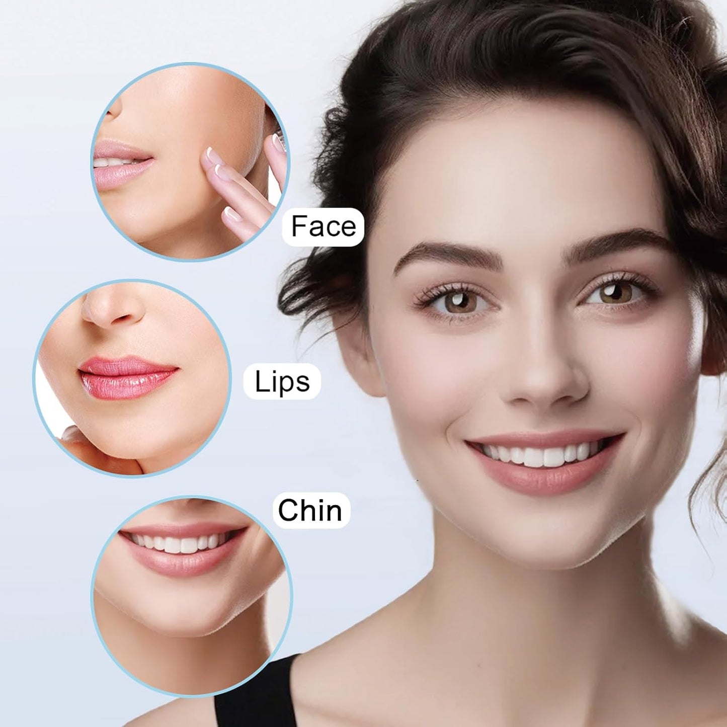 Women’s Facial Hair Remover – Electric, Painless, USB Rechargeable for Face, Lip & Chin