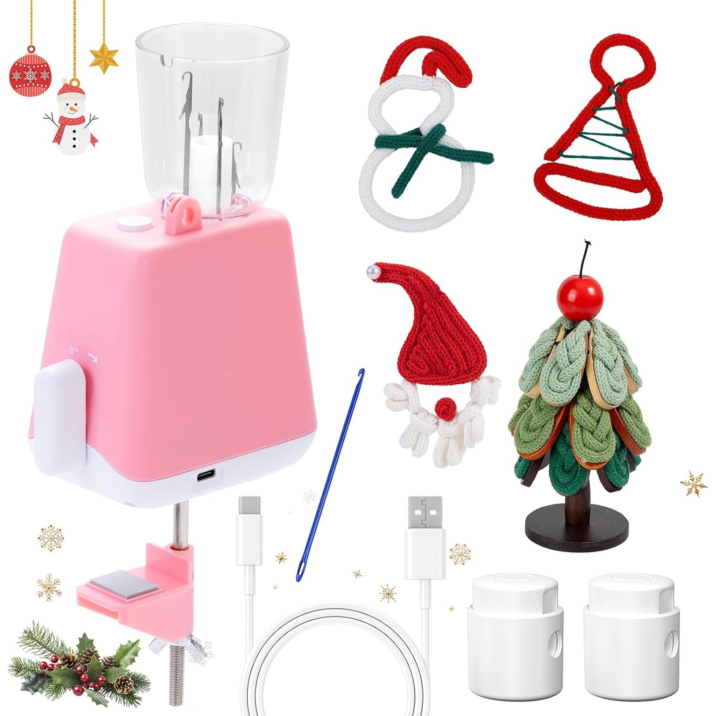 Electric Knitting Machine | Efficient Automatic Knitting Tool for DIY Crochet Enthusiasts