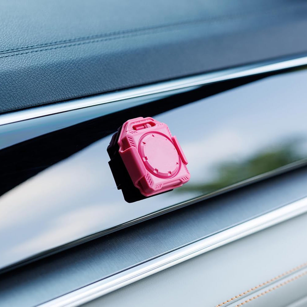 4-Pack Safety  Holder Case with Keychain, 3M Adhesive Mount and Strap, IPX8 Waterproof