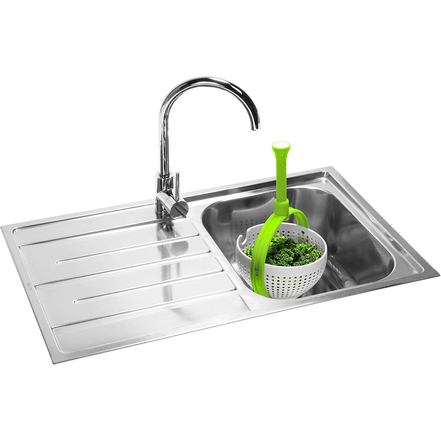 Salad Spinner & Colander – In-Sink Fast Drying Kitchen Tool