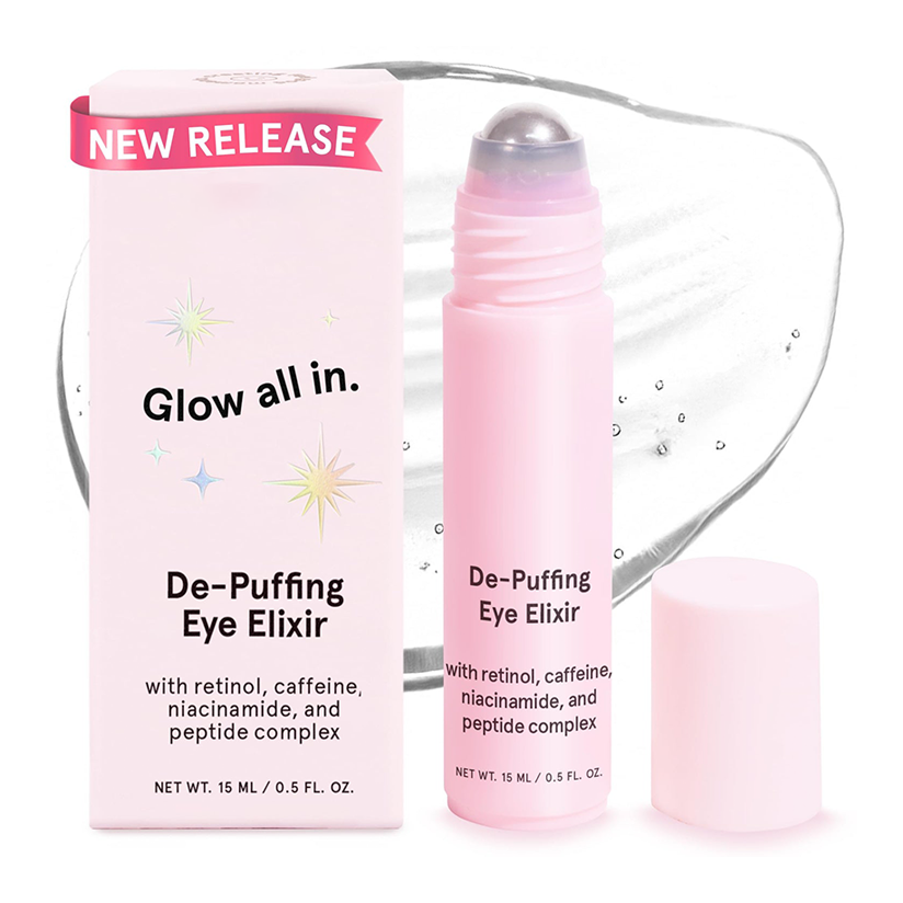 Eye brightening rollerball serum