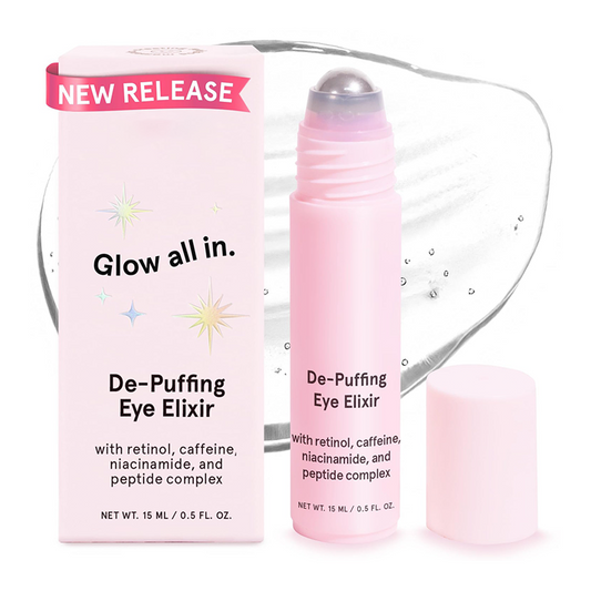 Eye brightening rollerball serum