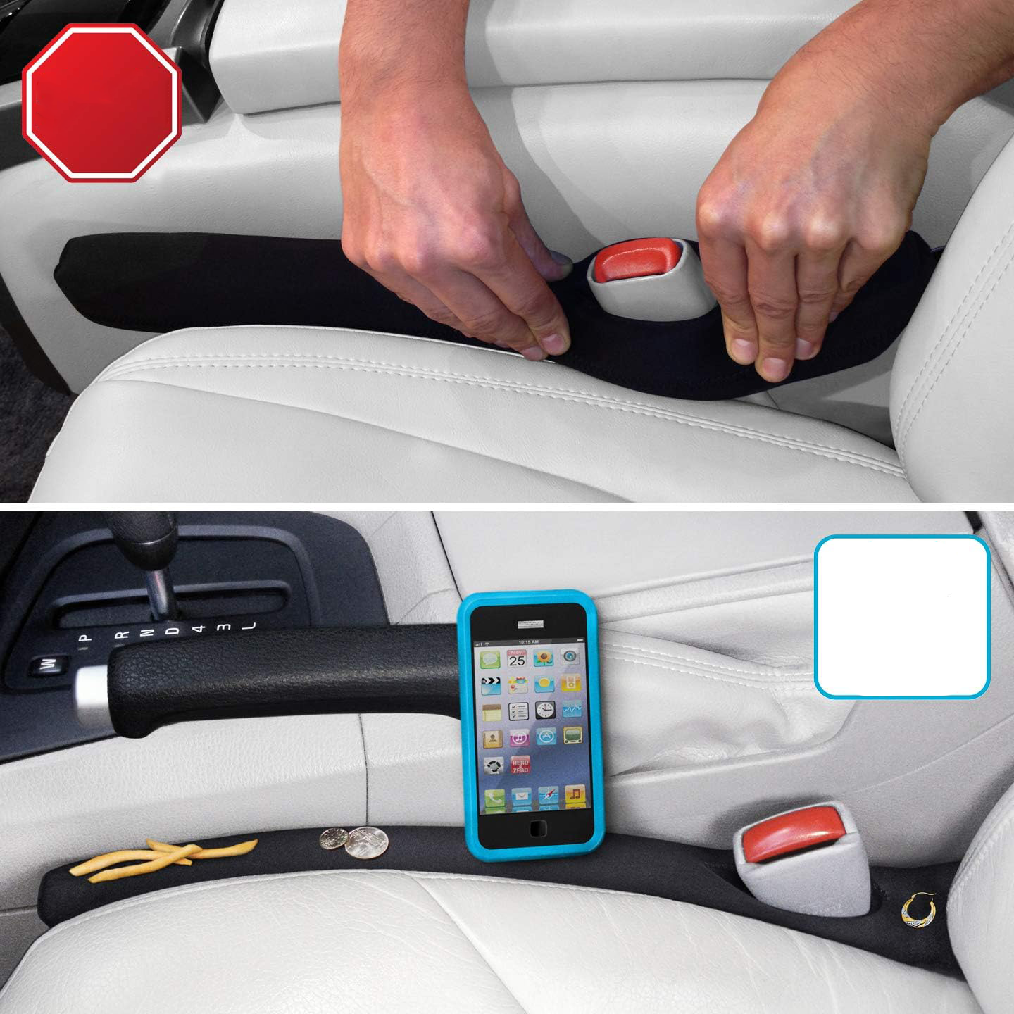 Car Gap Filler Prevent Items from Falling into the Gap | Universal Fit, Durable, Easy to Install