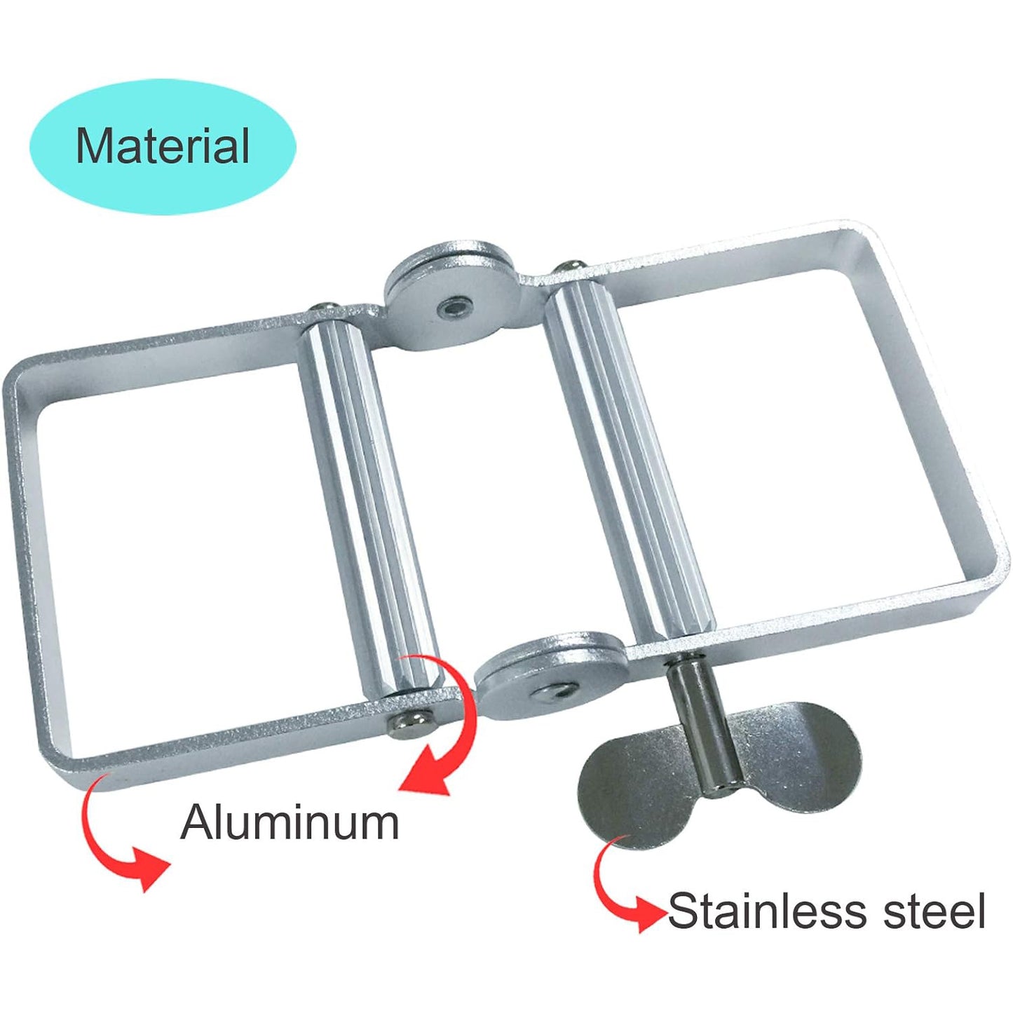Metal Toothpaste Tube Squeezer | Ideal for Artists, Hair Salons, Painters, and More