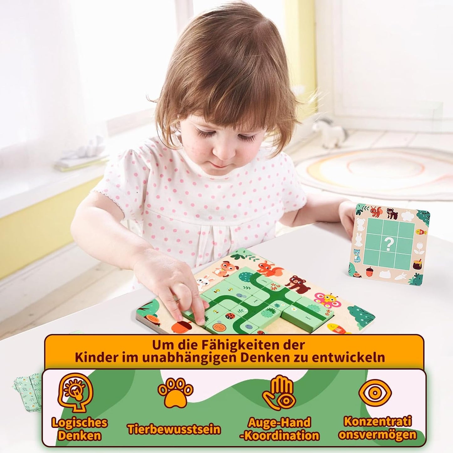 Montessori Wayfinding Puzzle Board