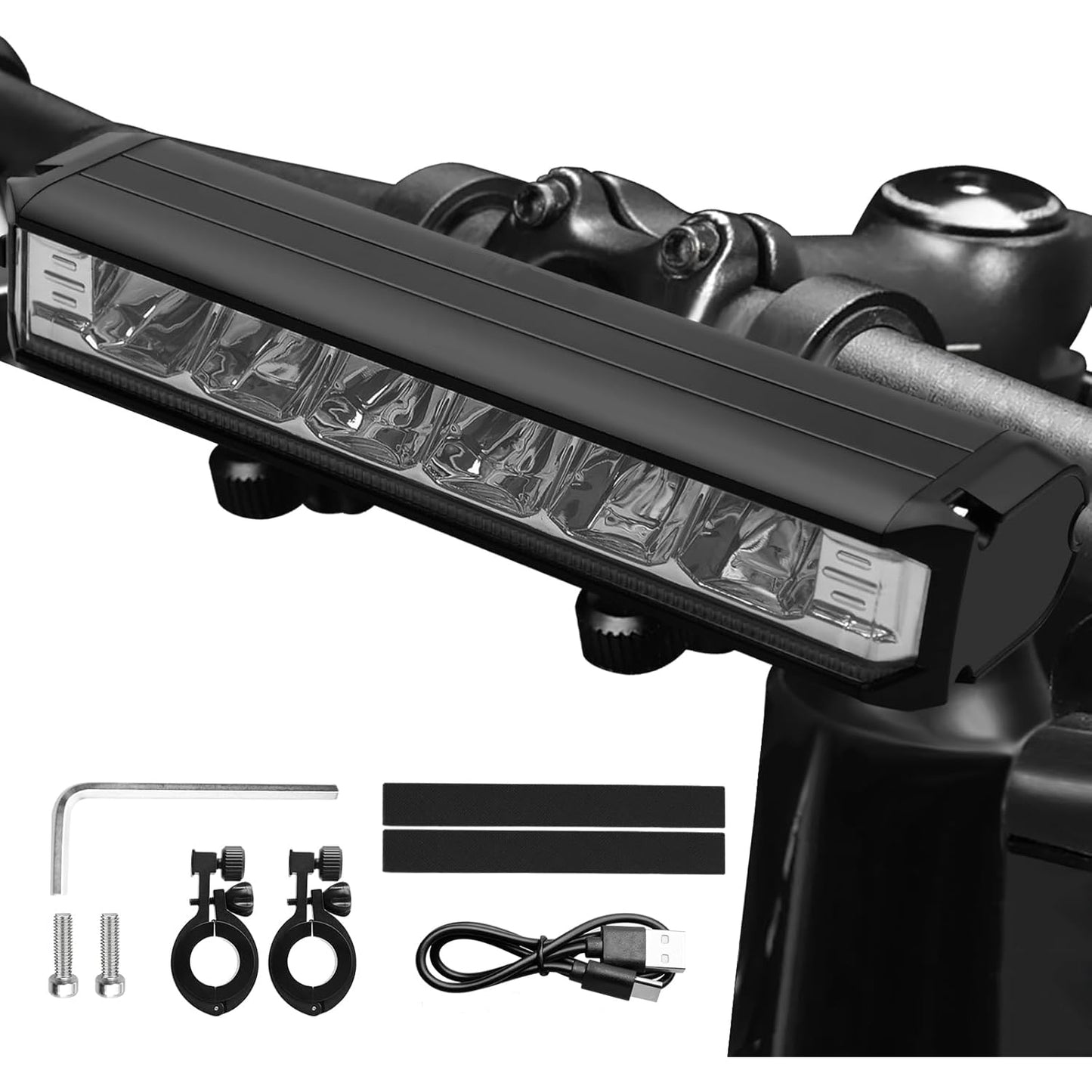 Night Riding Bicycle Light | 1000 Lumens High-Intensity USB Rechargeable Front Light