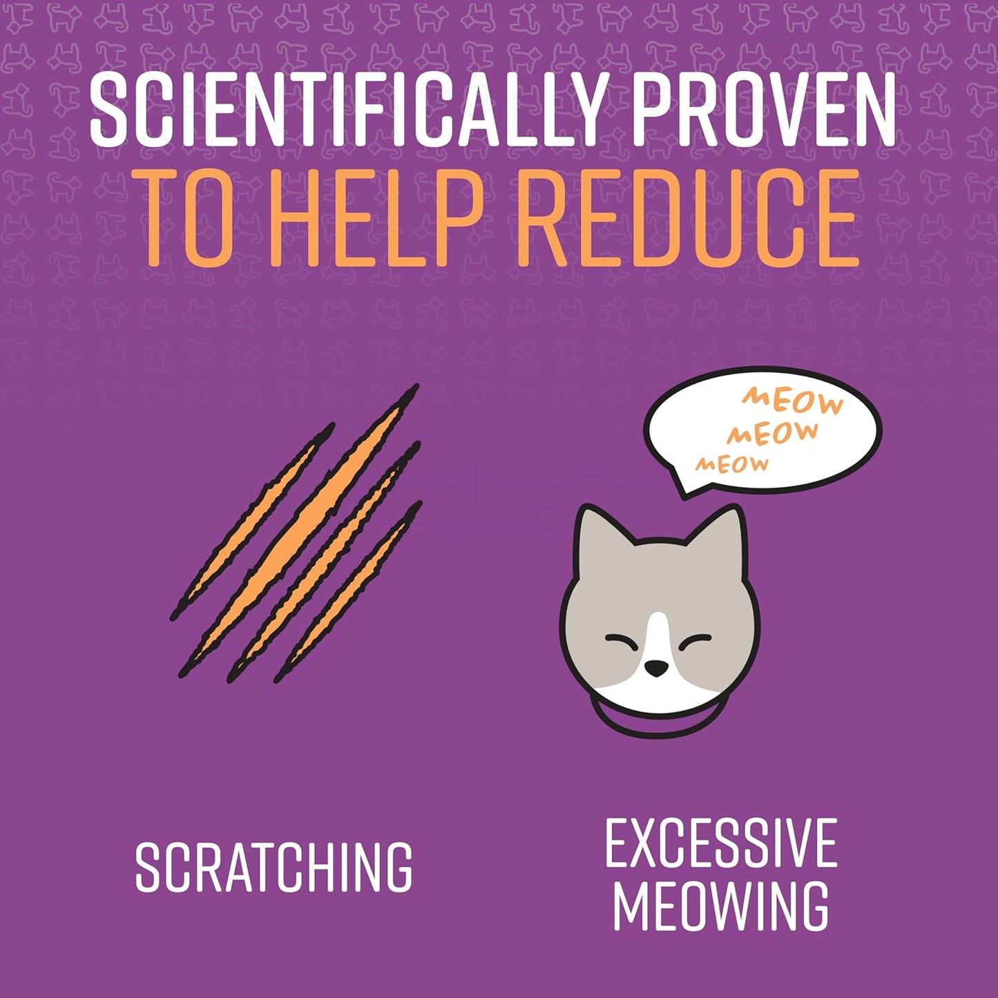 Calming Collar for Cats, Long-Lasting Pheromone Collar to Calm Cats for 30 Days