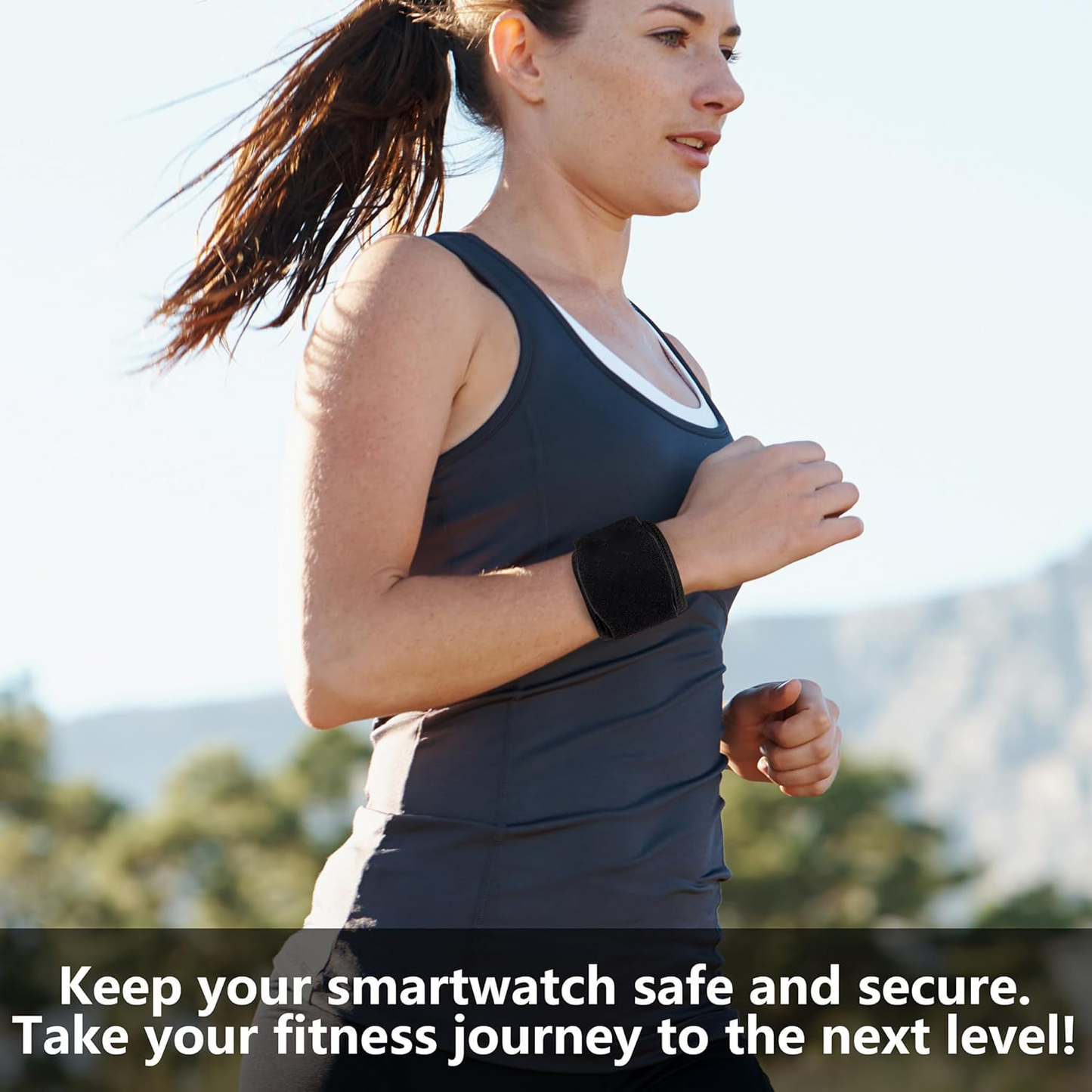 Smartwatch strap protection with D3O® shock protection technology