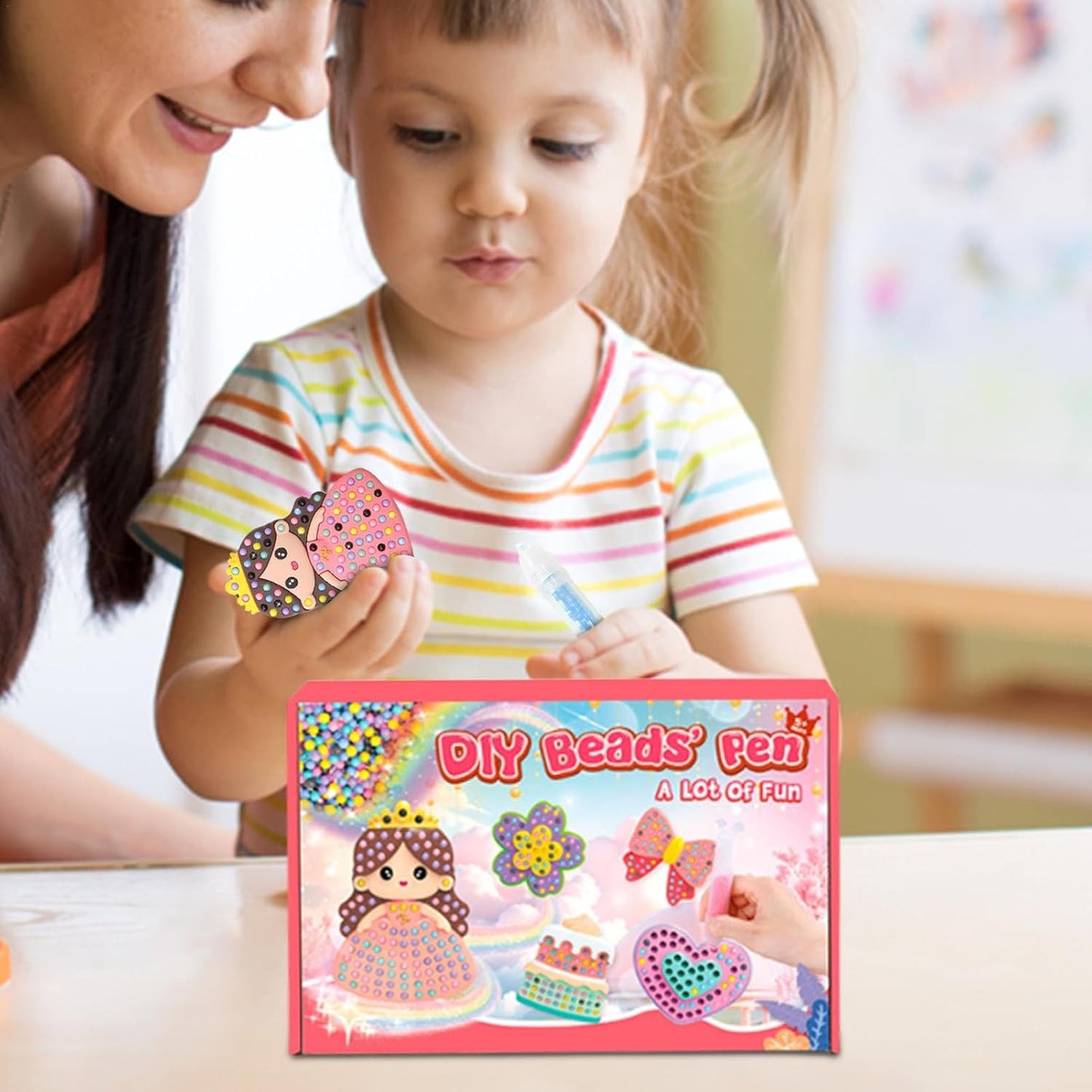 DIY Bead Painting - Bead Puzzle