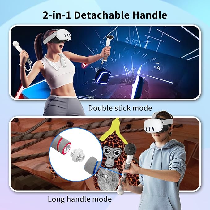 Multi-game VR controller grip