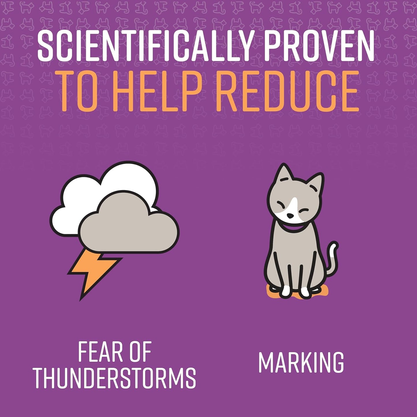 Calming Collar for Cats, Long-Lasting Pheromone Collar to Calm Cats for 30 Days