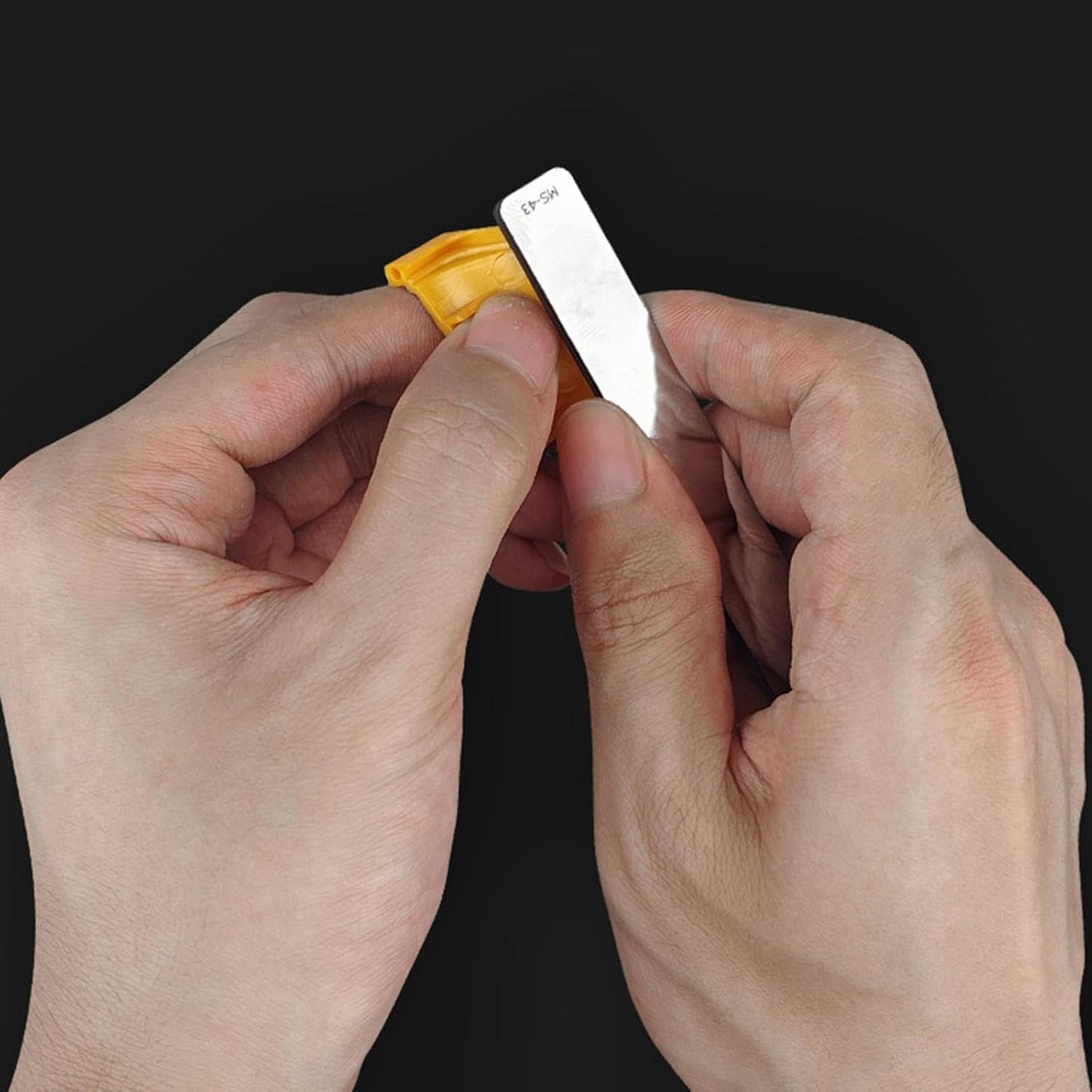 4-Piece Model Polishing Tool Set - Ultimate Precision Files, 10000 Grit Glass Mirror Polishing Tools