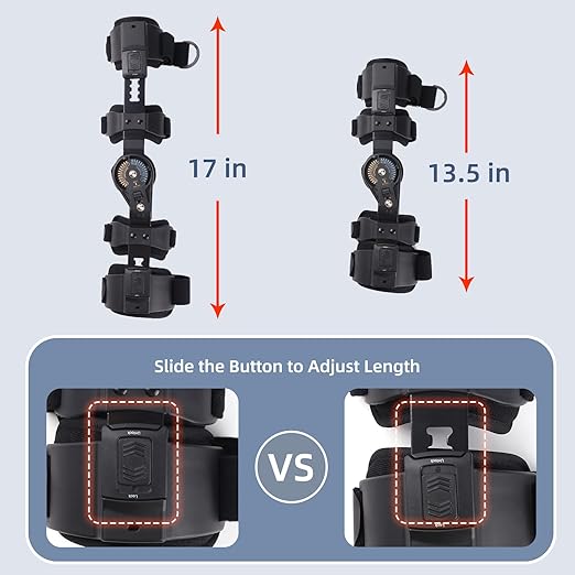 Hinged range of motion elbow brace
