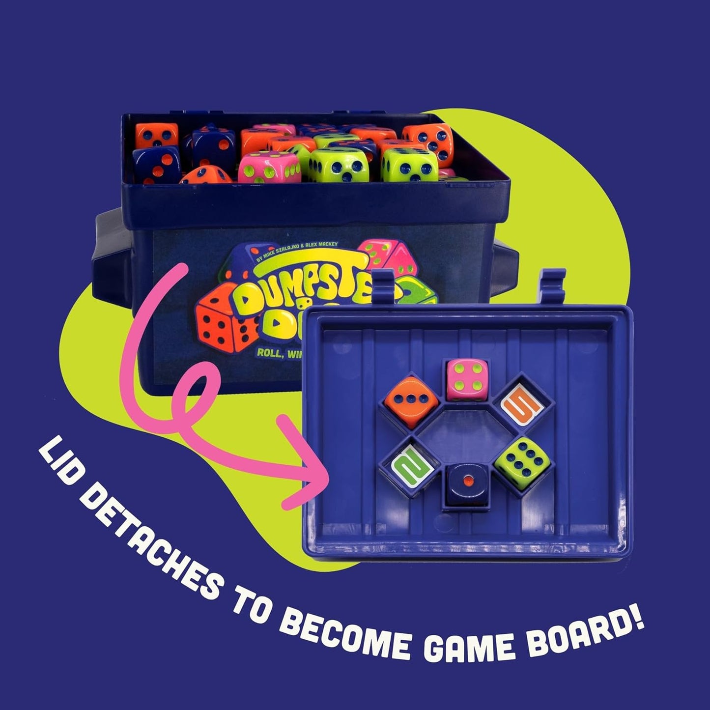 *The Great Discovery: Trash Can Dice* – A fast-paced family dice game