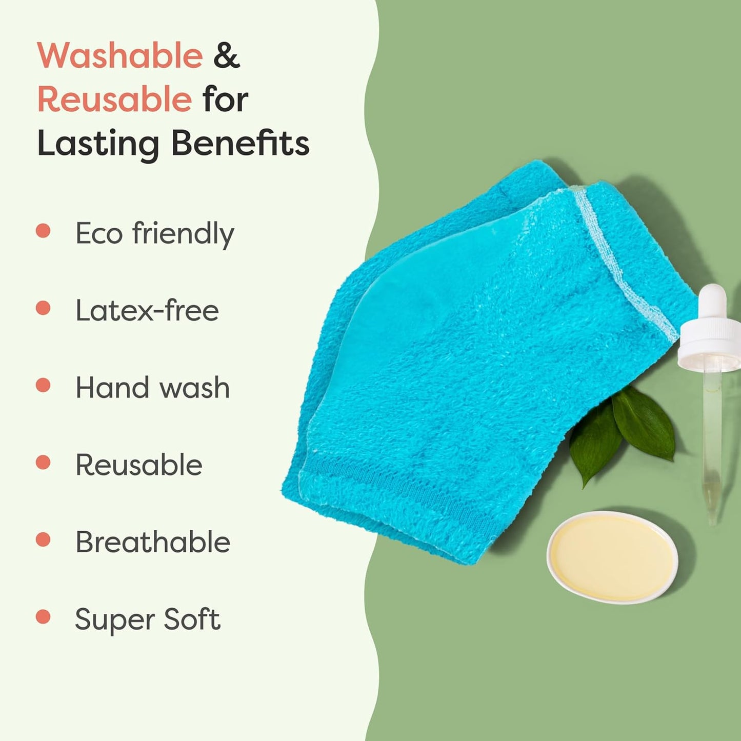 Moisturizing Heel Socks | Enriched with Vitamin E, Olive Oil, and Jojoba Oil