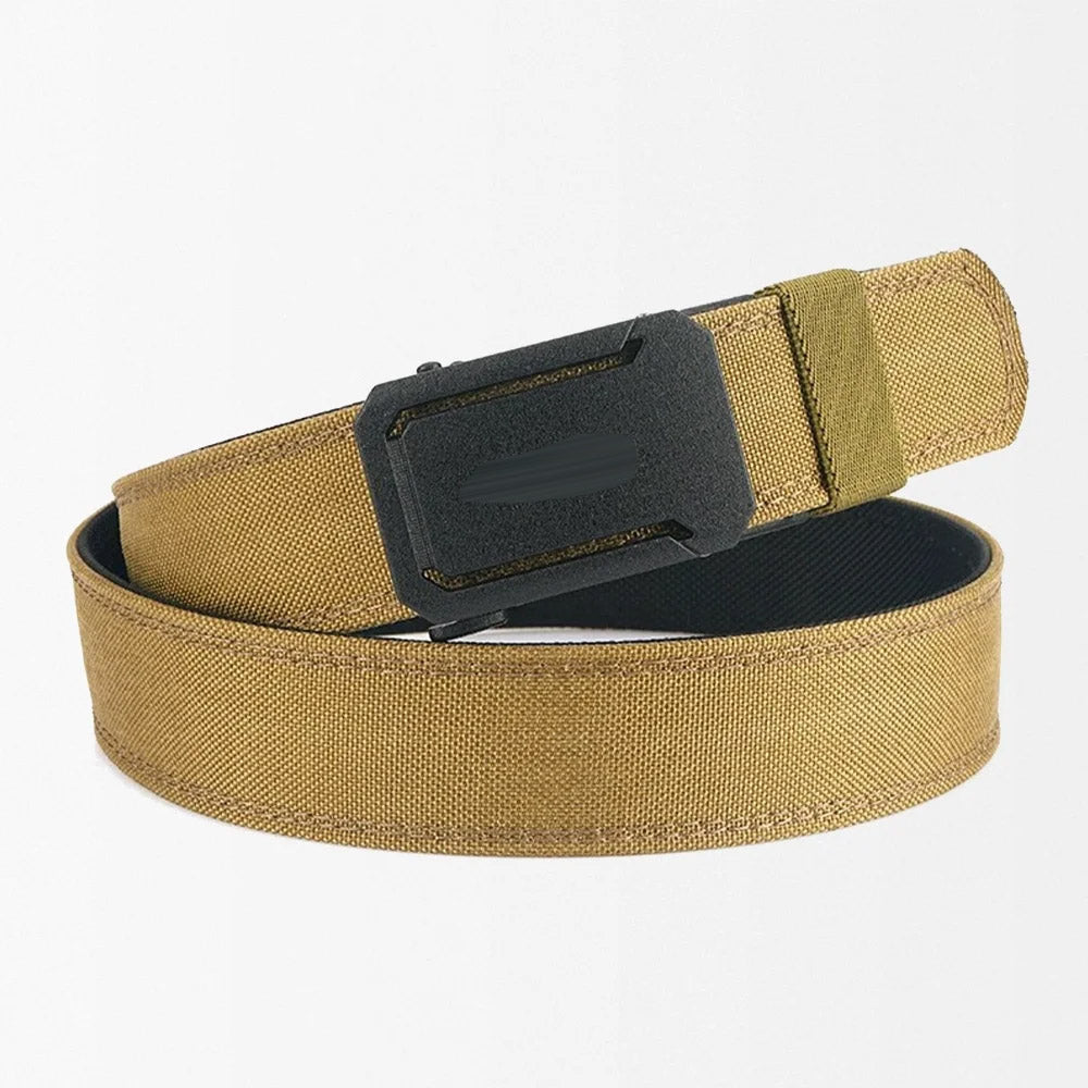 Tactical Belt — High-Strength Anti-Curl Design, Compatible with Holsters &amp; Magazine Carriers