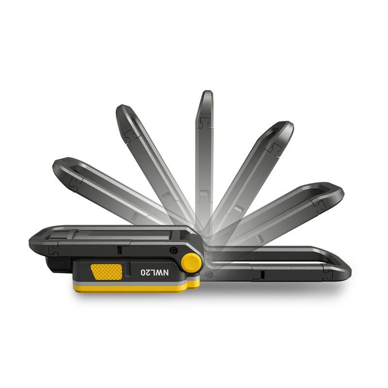 Multifunctional work light with three output modes, 600 lumens