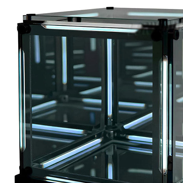 Mirror Night Light — 4D Acrylic Cube LED Bedside Infinity Lamp