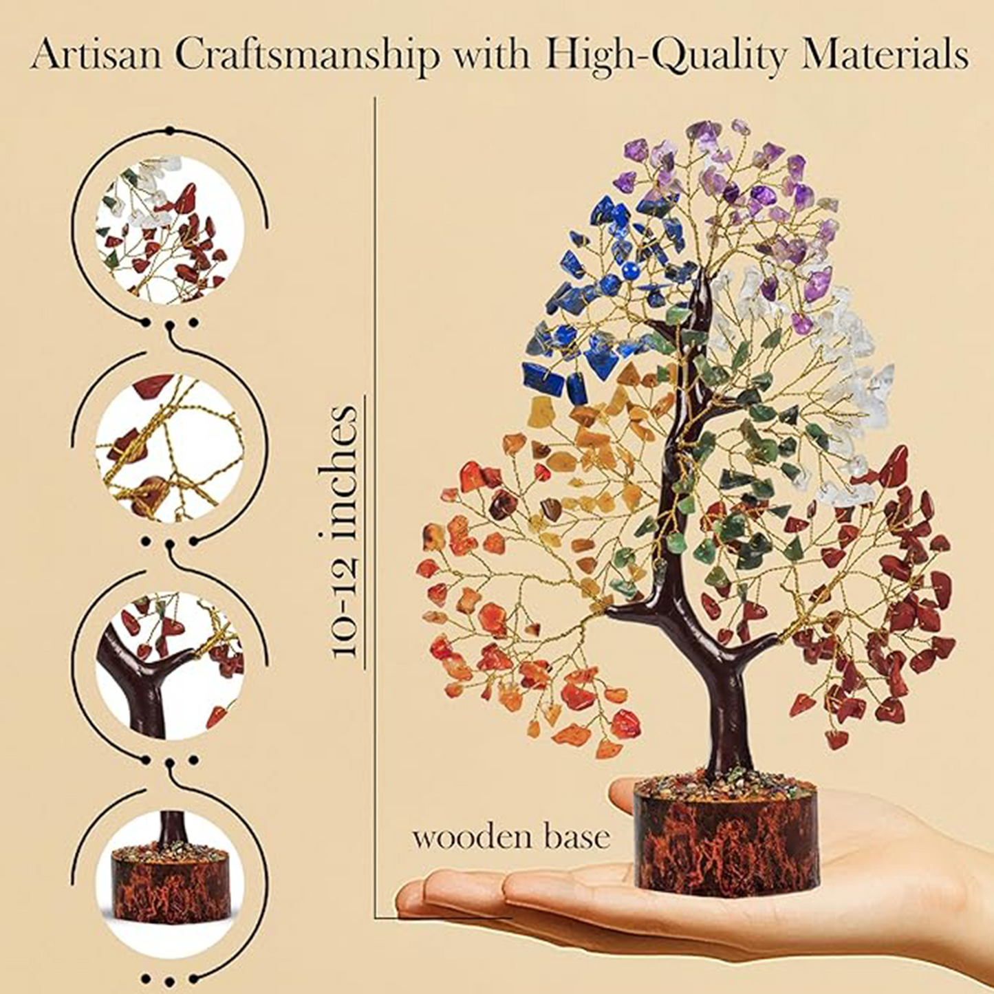 Chakra Tree of Life Crystal Tree – Spiritual Healing Crystals & Stones