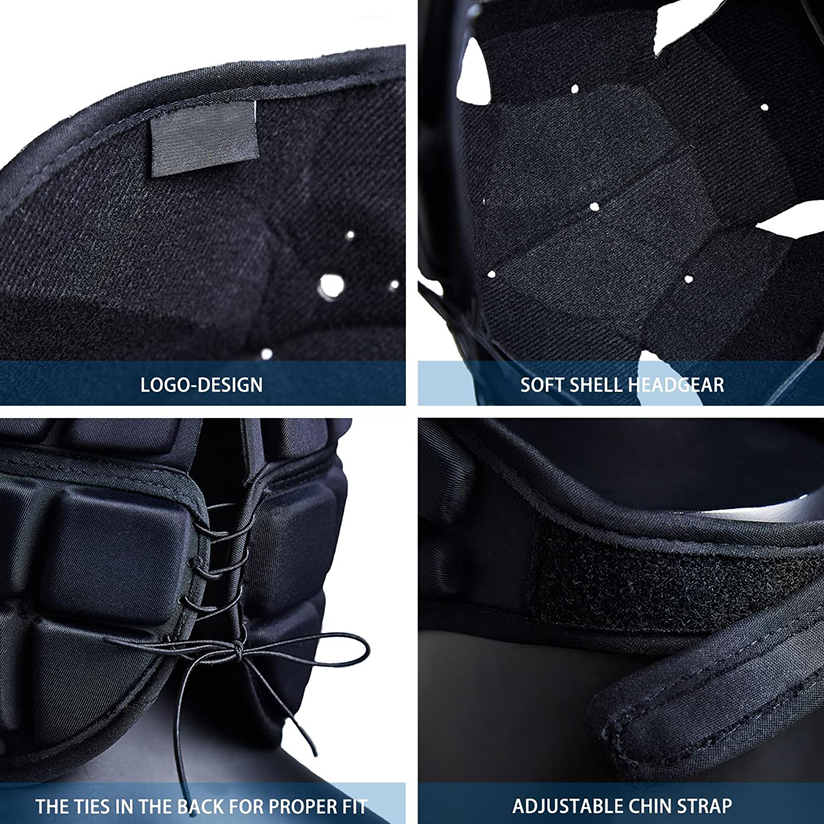 Softshell rugby helmet 7v7 rugby helmet