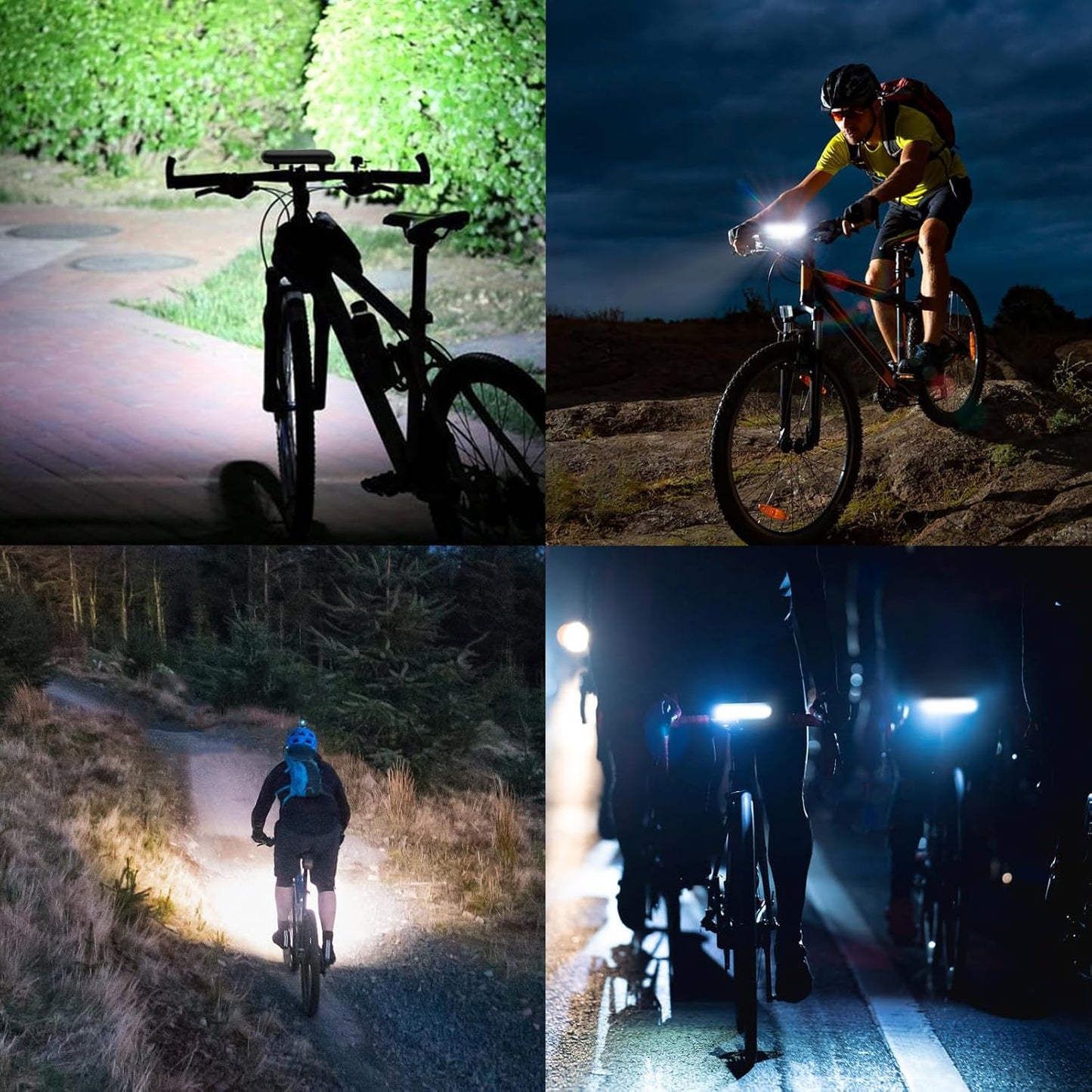 Night Riding Bicycle Light | 1000 Lumens High-Intensity USB Rechargeable Front Light