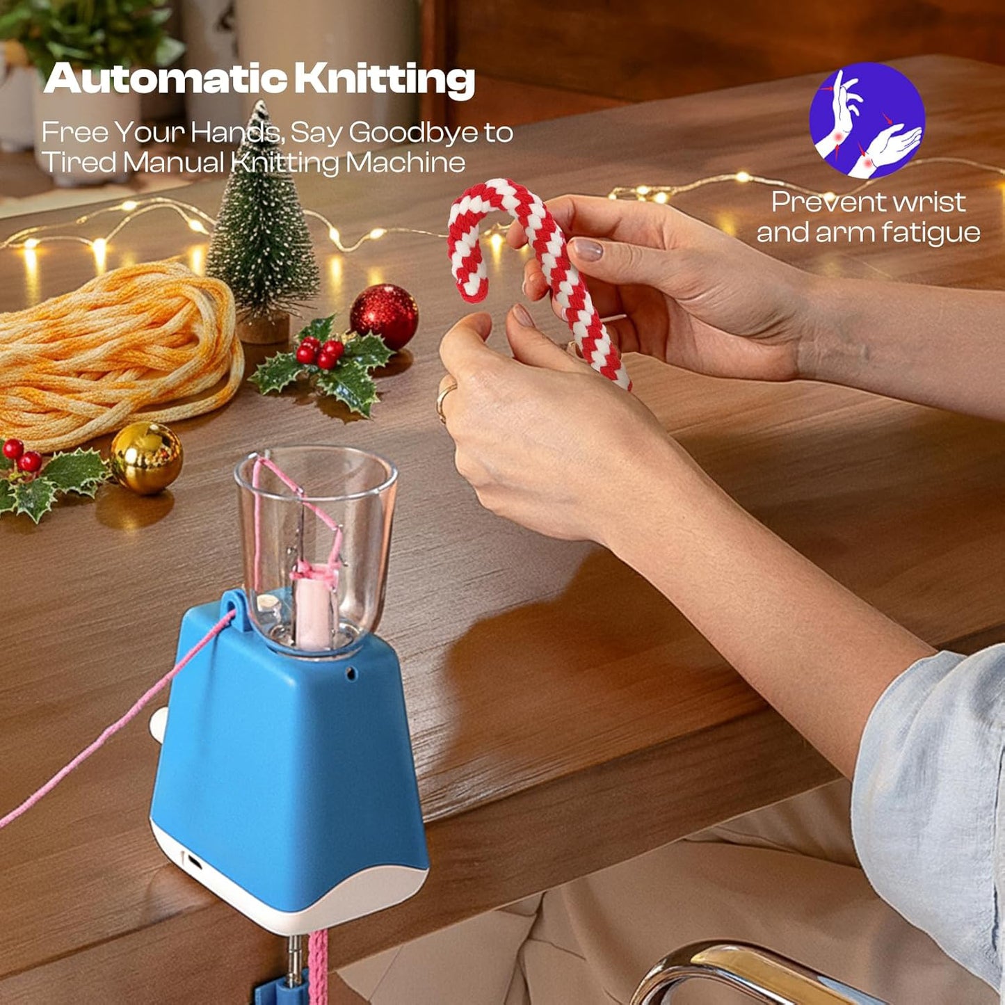 Electric Knitting Machine | Efficient Automatic Knitting Tool for DIY Crochet Enthusiasts