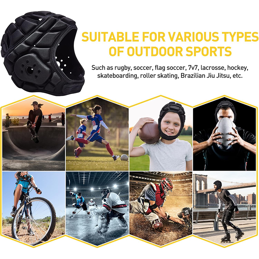 Softshell rugby helmet 7v7 rugby helmet