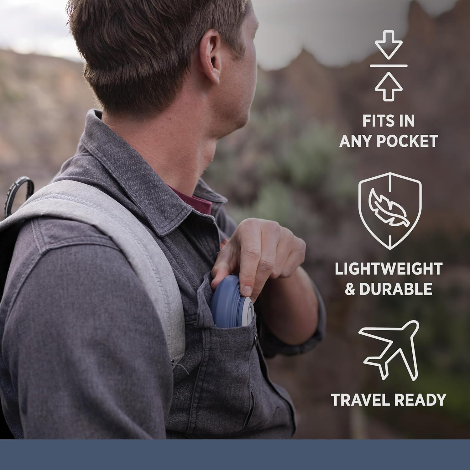 25oz Collapsible Water Bottle