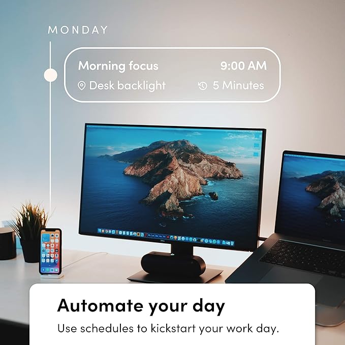 LED strip lights (smart Wi-Fi version available) - multiple options available