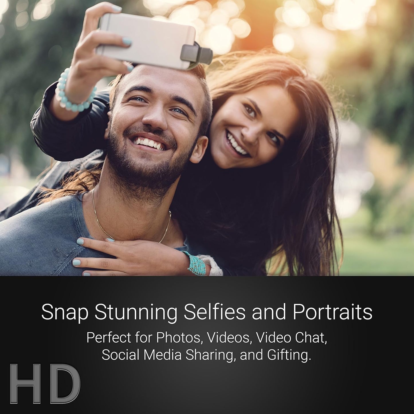 Pro Lens Kit for iPhone & Android – Macro and Wide Angle with LED Light