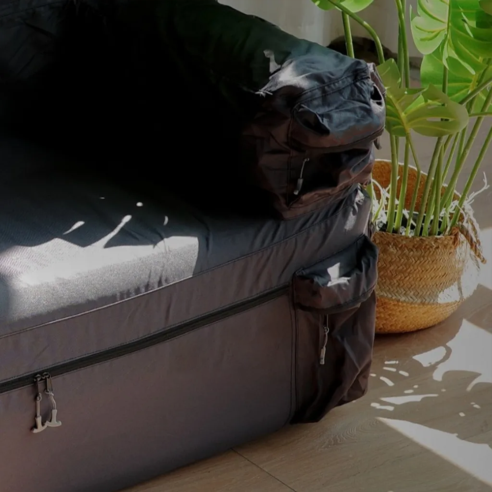 Inflatable sofa for outdoor camping