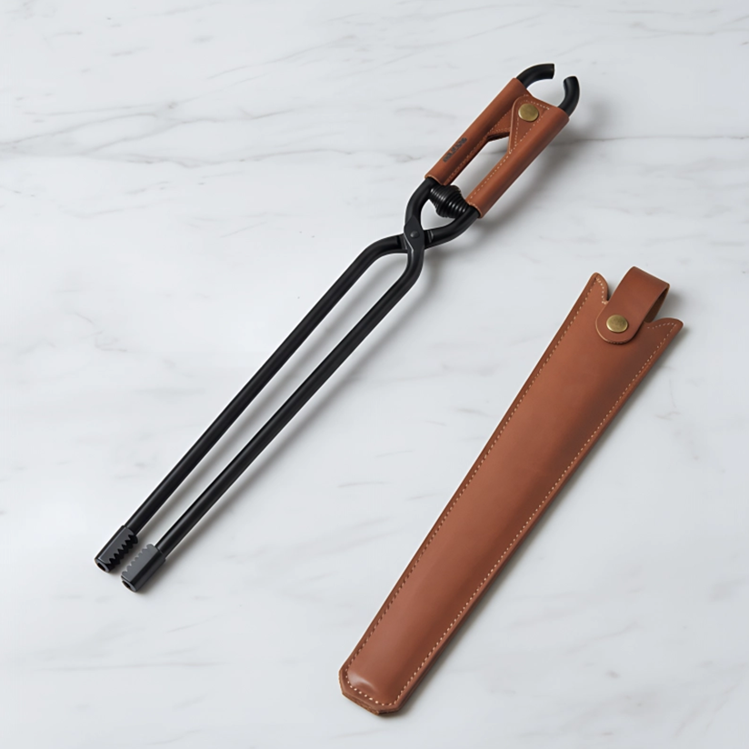 Wilderness camping pliers - essential for charcoal burning and tree branch gathering