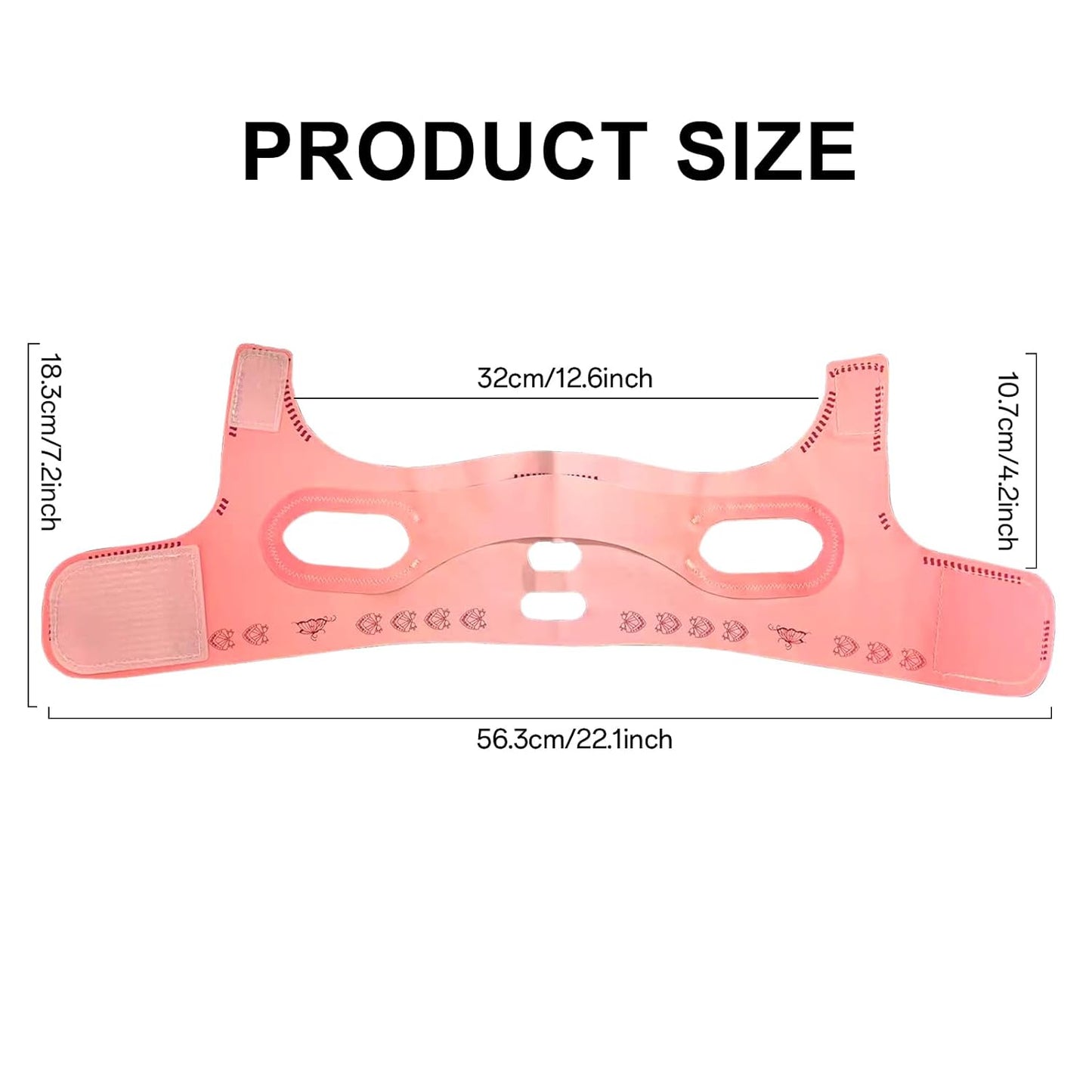 V-Lift Face &amp; Jaw Strap for Sleep — Chin &amp; Jawline Trainer for Double Chin Reduction &amp; Facial Contouring