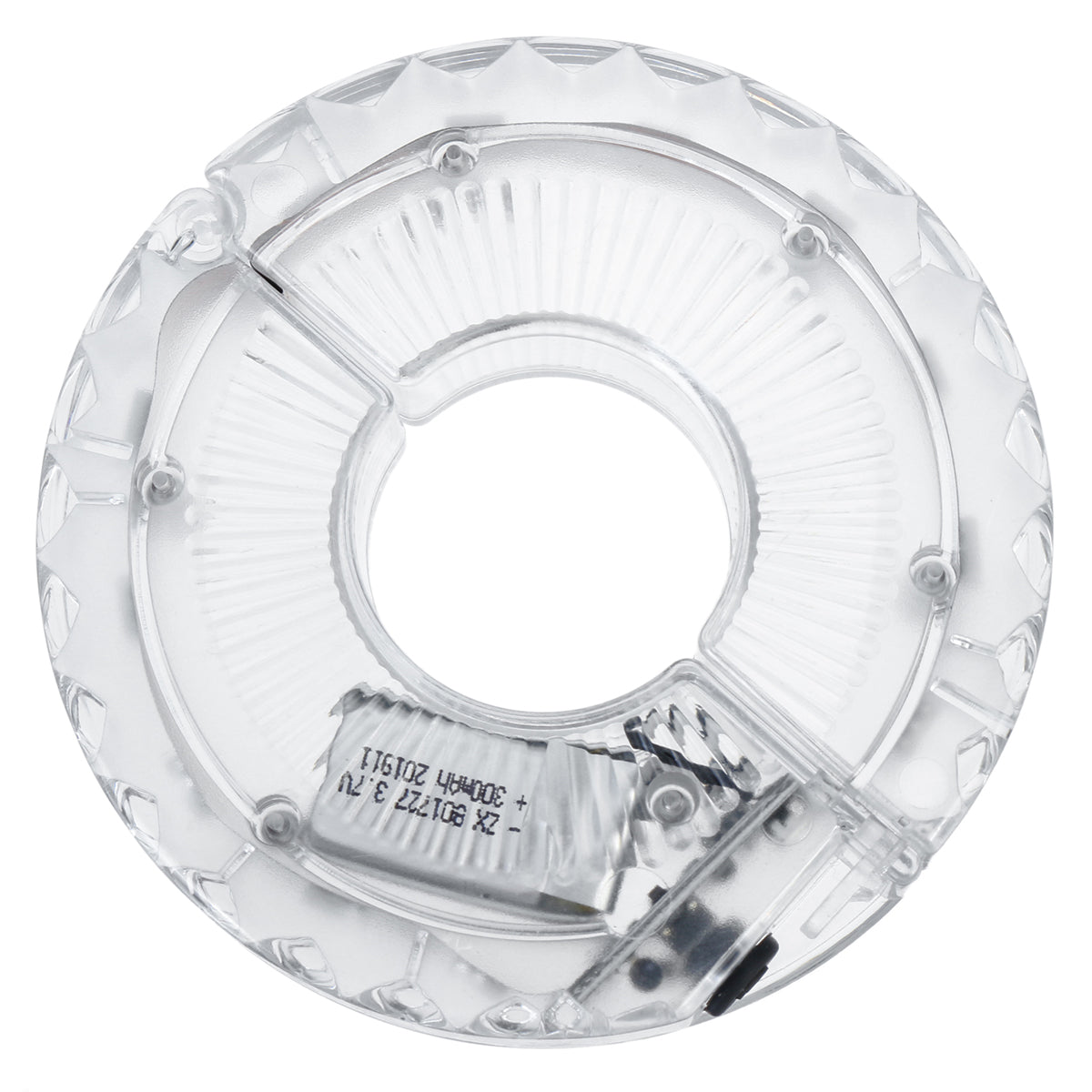 USB Rechargeable Bike Hub Light – 18 Modes, 7-Color Waterproof LED Wheel Light