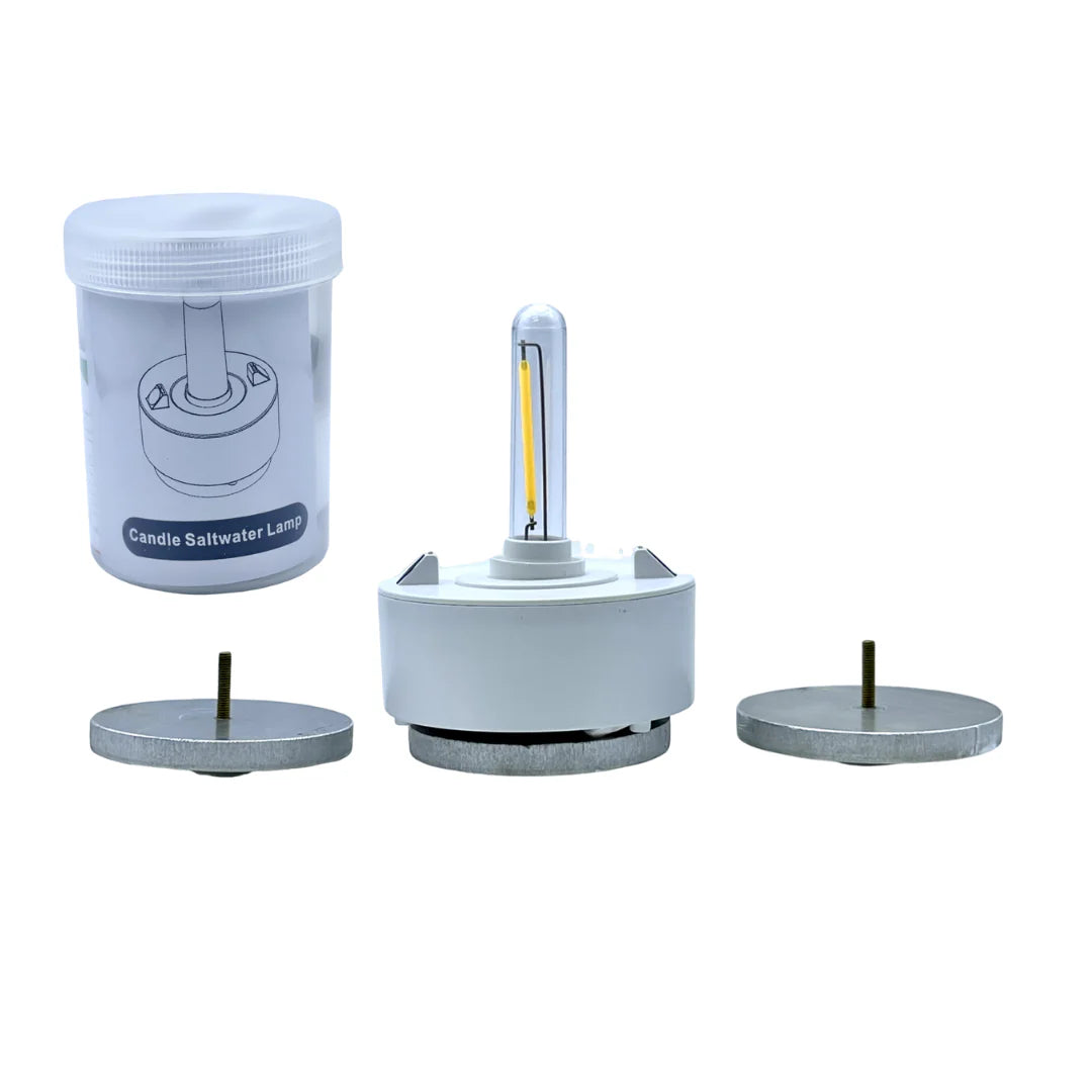 Saltwater Candle Lamp – Portable and eco-friendly LED emergency light