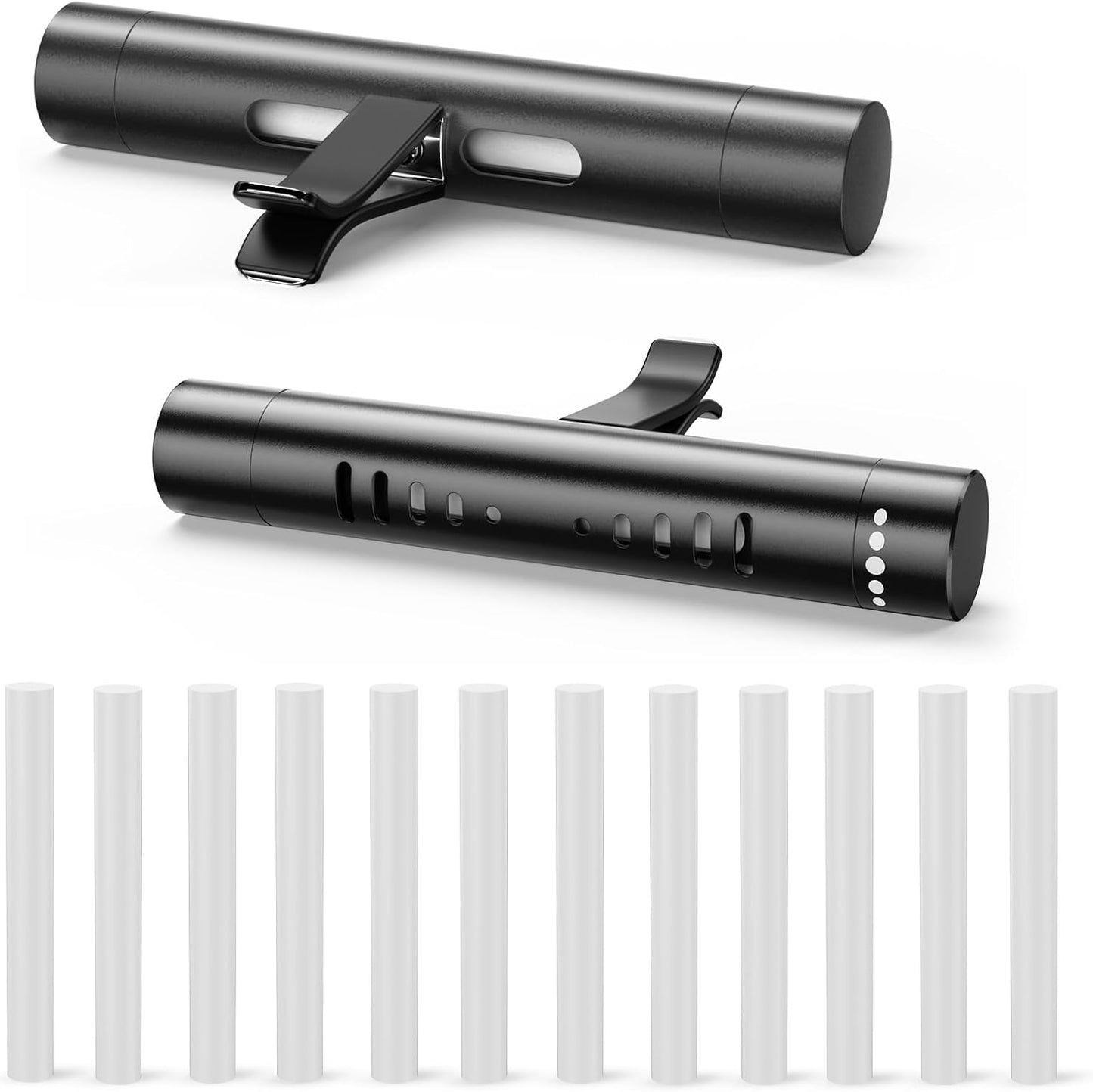 Black Vent Clip Car Diffuser (2Pcs)