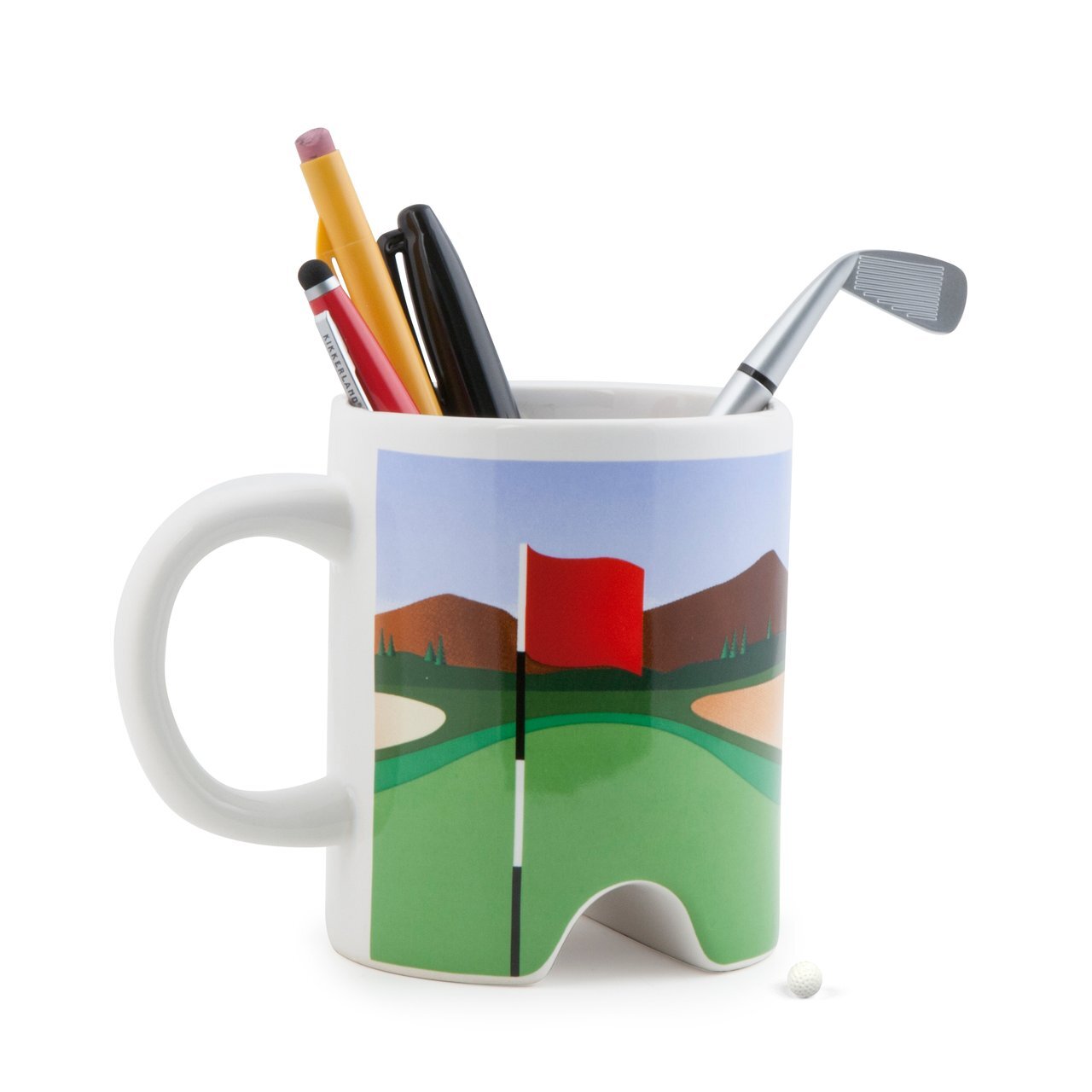 Putter Cup Golf Mug | Golf Companion to Enhance Focus and Stability