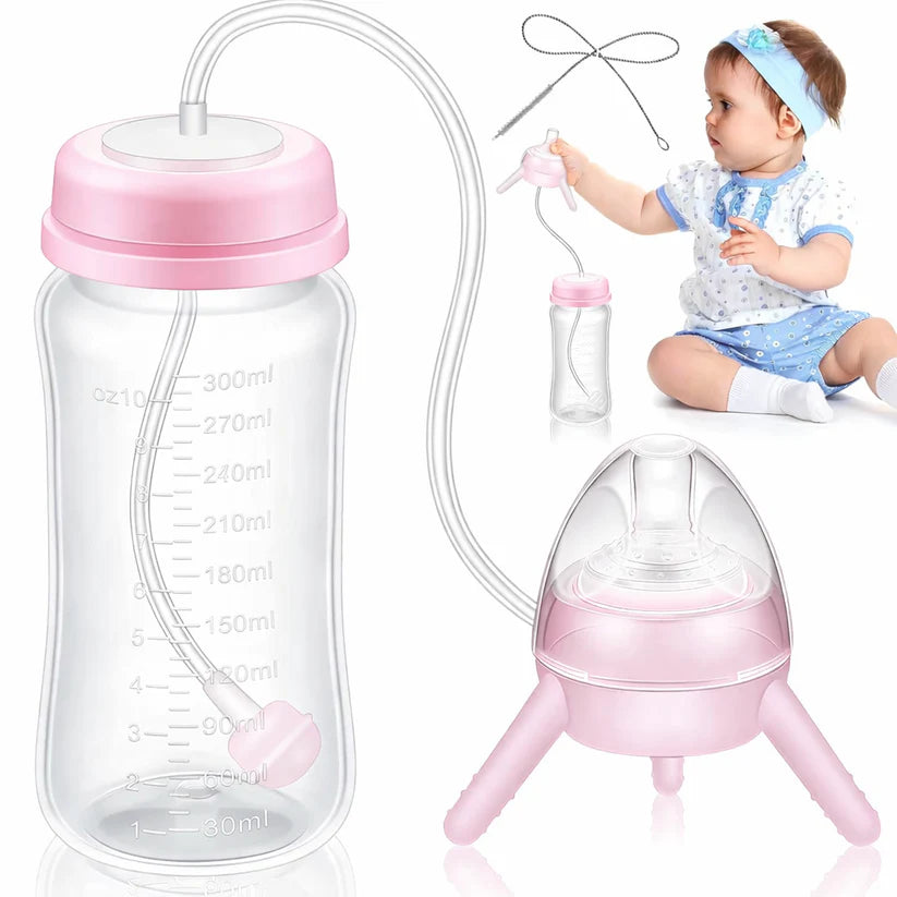 Hands-Free Baby Bottle | Comfortable and Safe Feeding for Your Baby