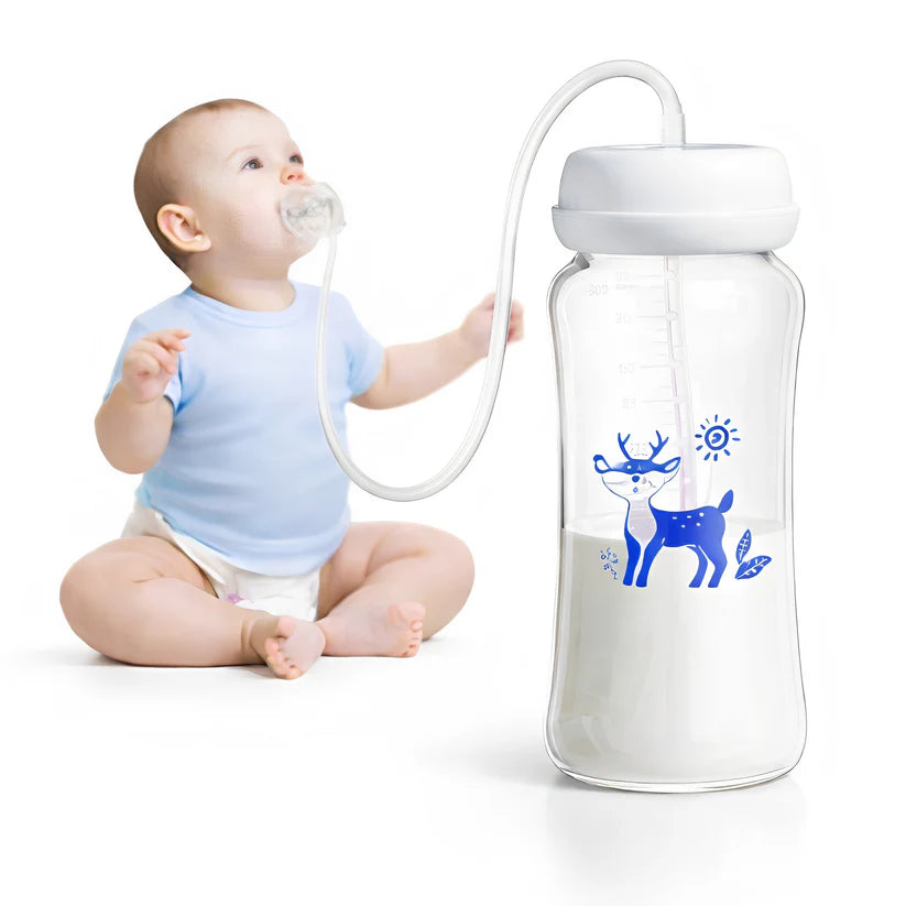 Hands-Free Baby Bottle | Comfortable and Safe Feeding for Your Baby