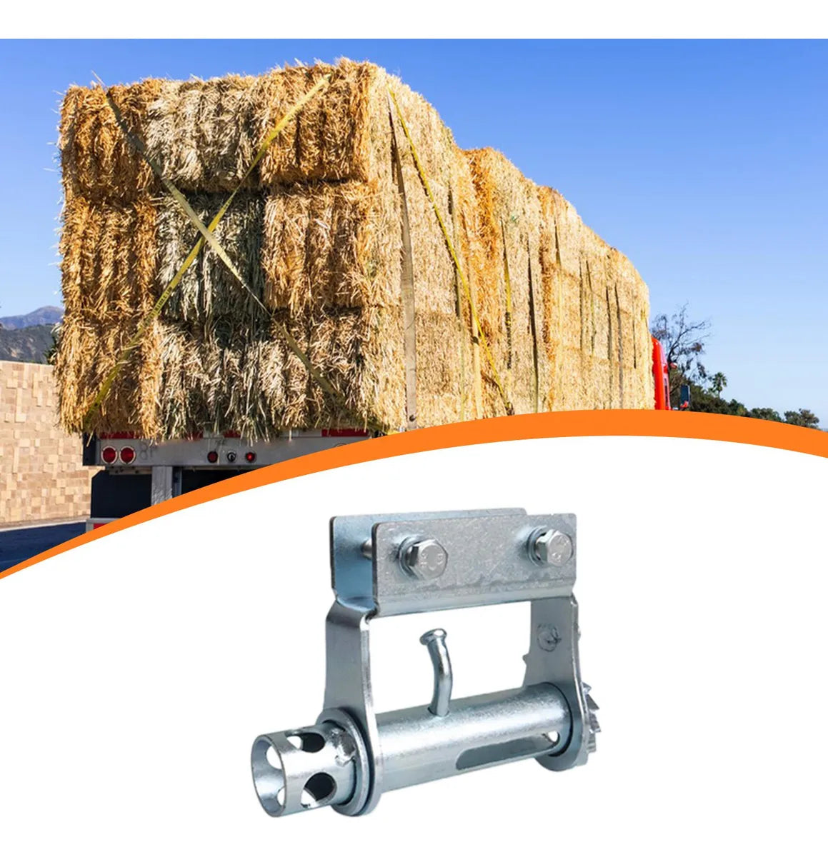 Sliding Winch Tie Down Tensioner Tool for Trucks