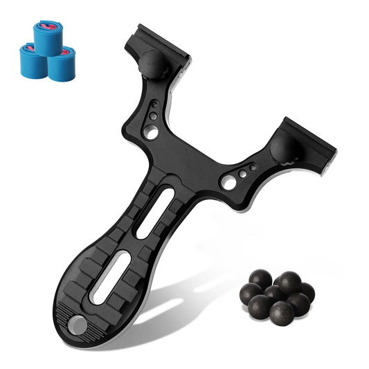 Compact Aluminum Slingshot – 4.33" Overall Length