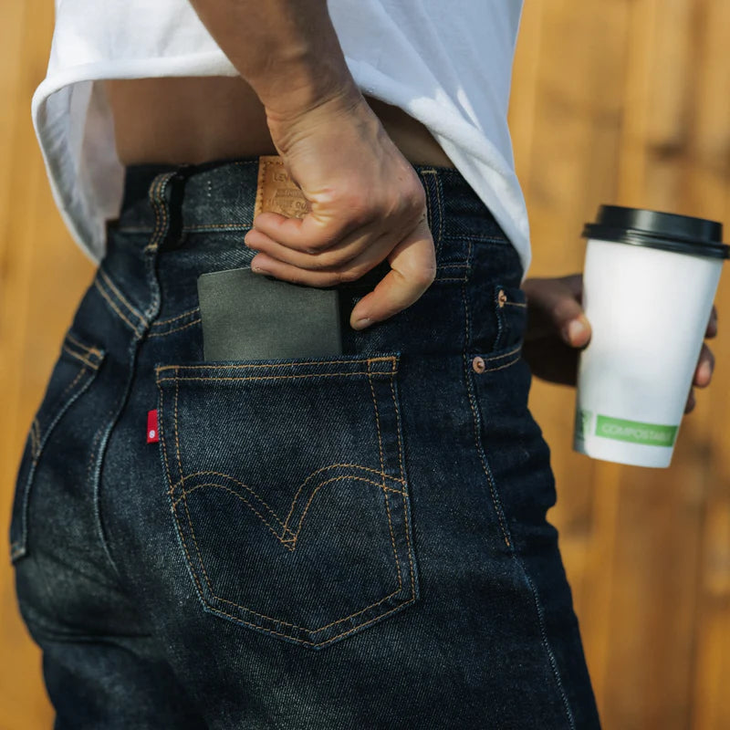 Slim Bifold Wallet – Minimalist Waterproof Card Holder