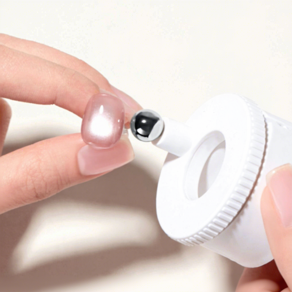 Rotating cat-eye magnet nail art tools