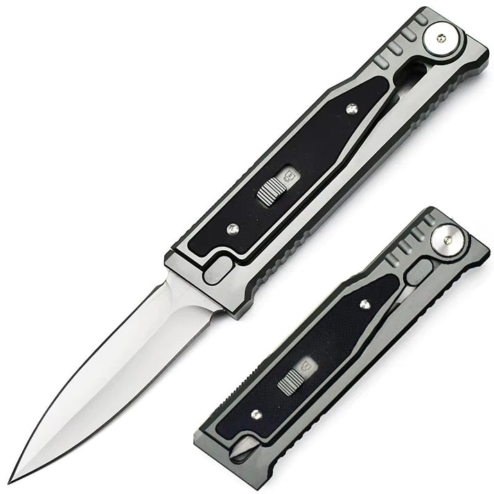 Gravity Knife with Lock Button