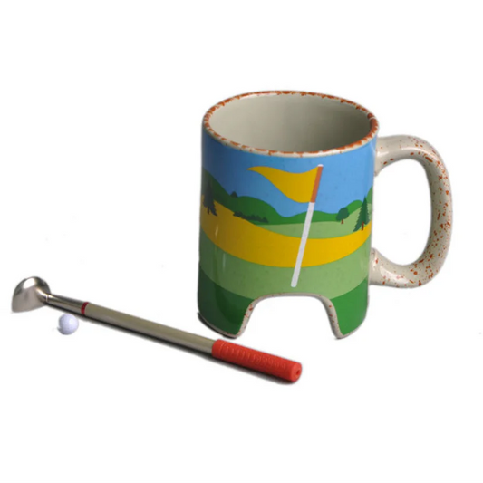 Putter Cup Golf Mug | Golf Companion to Enhance Focus and Stability