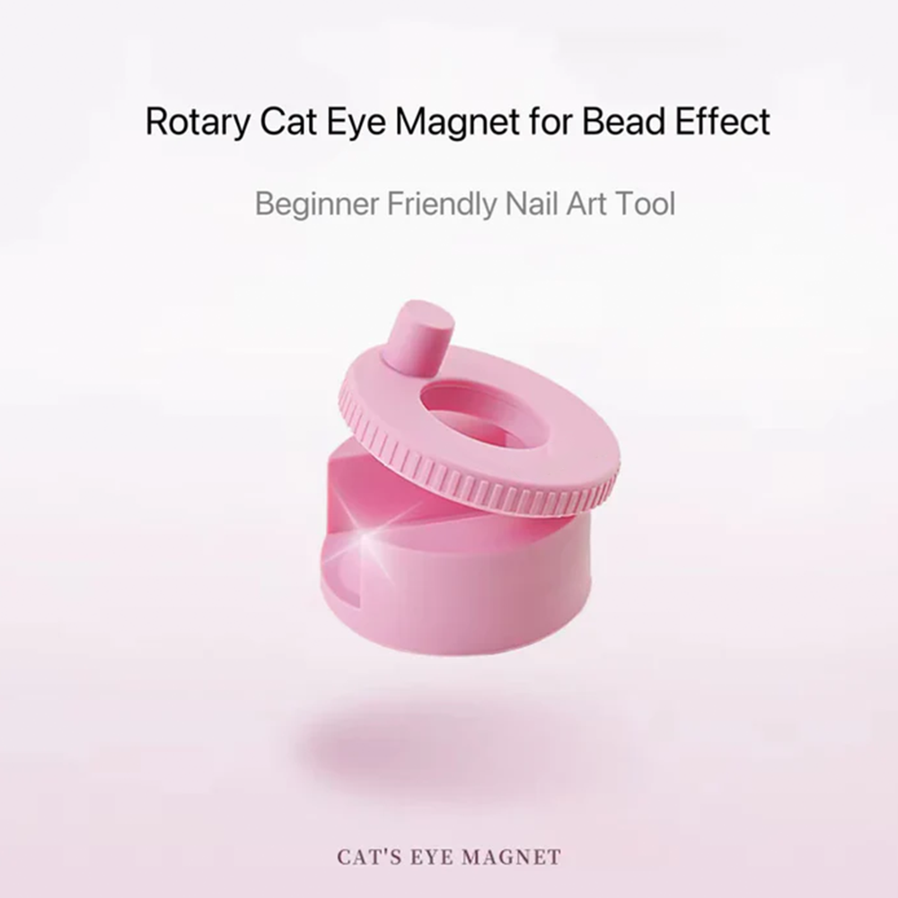 Rotating cat-eye magnet nail art tools
